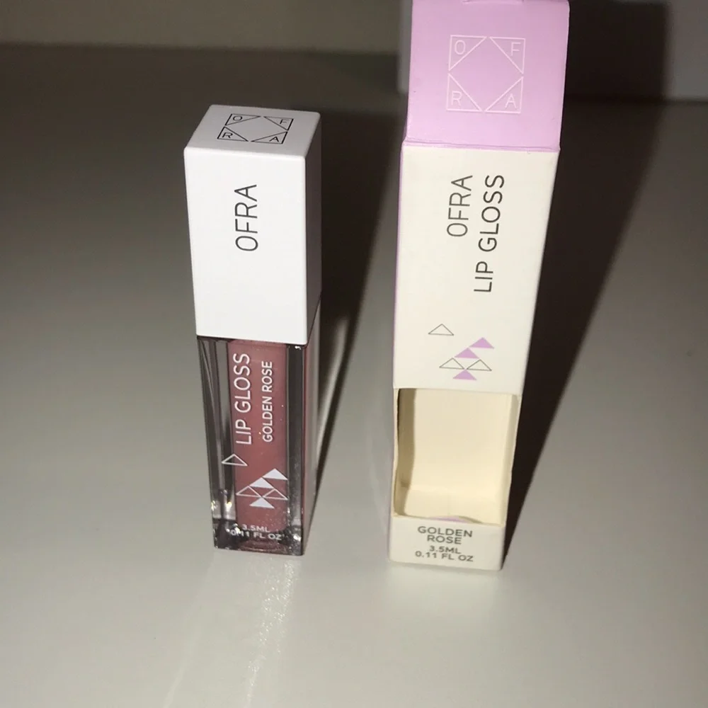 Ofra lip gloss in golden rose NEW